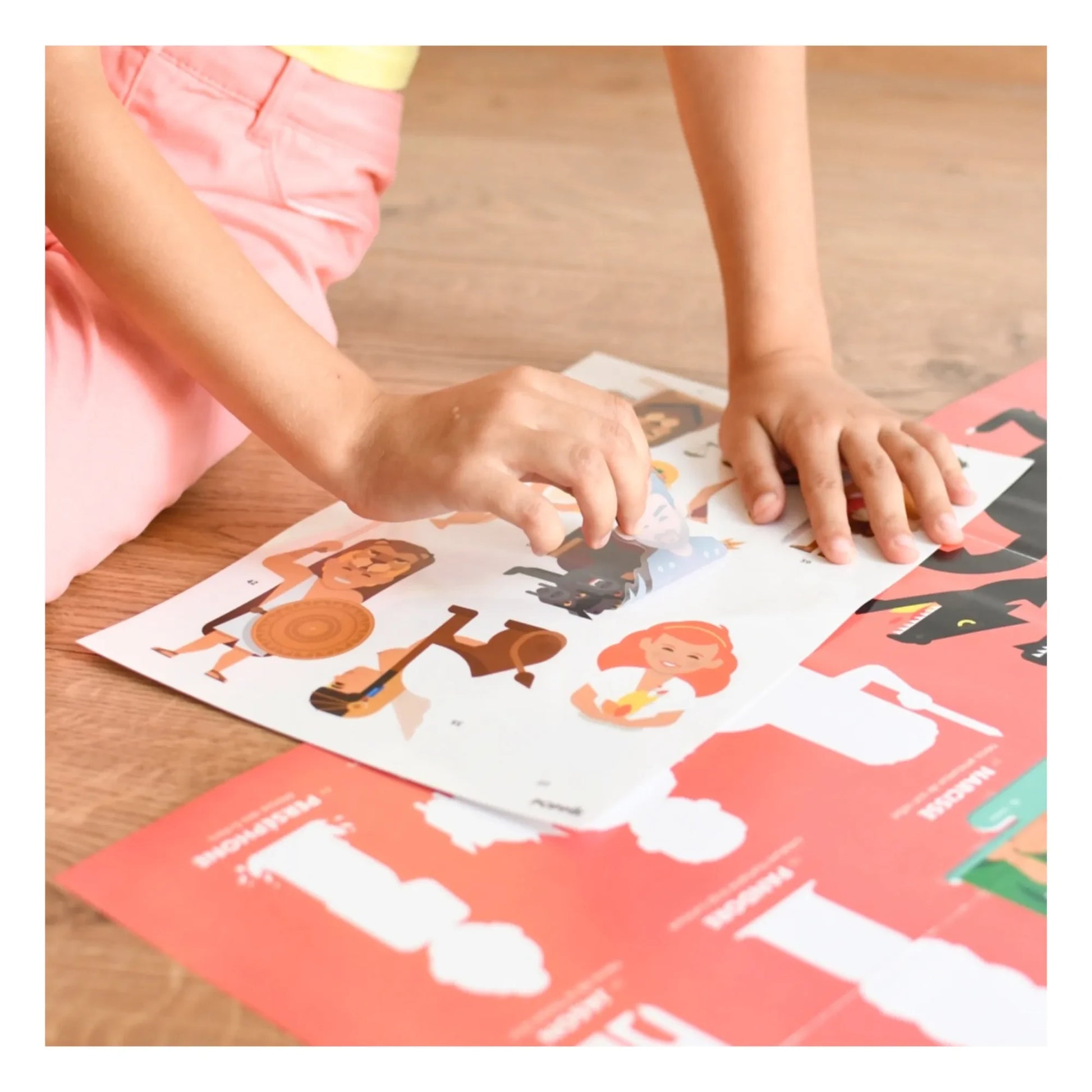 Poppik - Mythology Sticker Poster