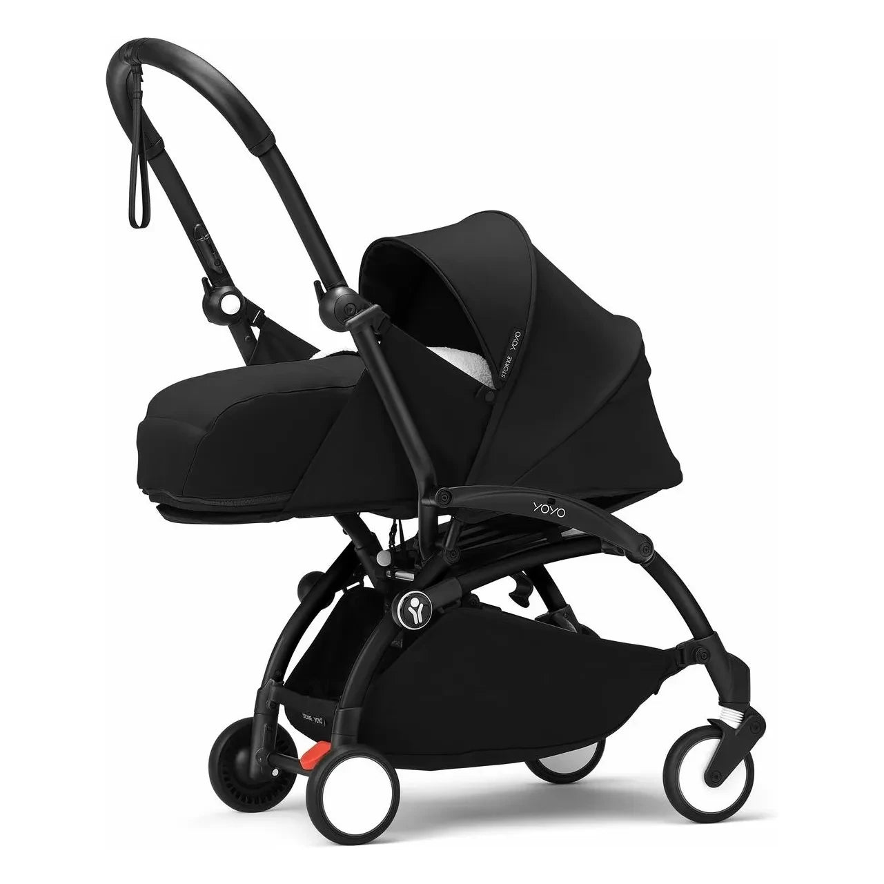 Stokke® - YOYO³ complete stroller 0+ and 6+ Black frame | Black