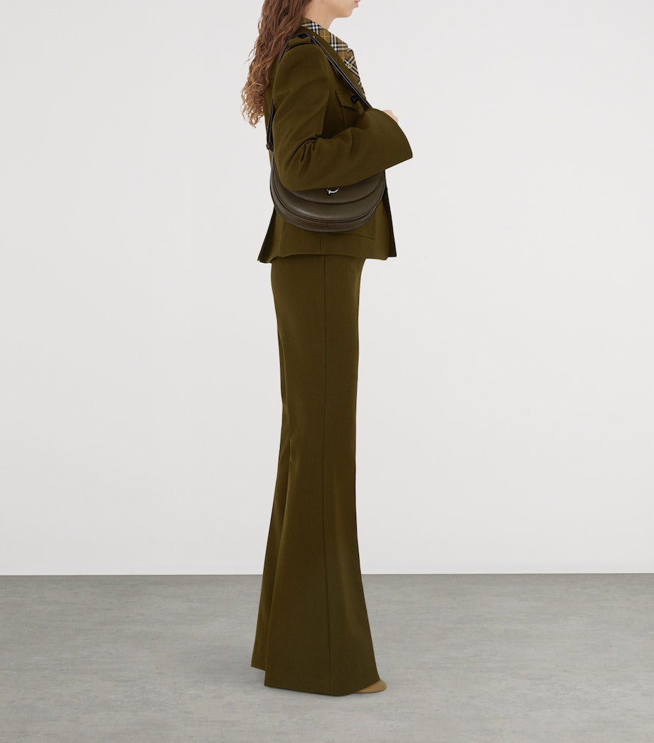 Burberry Brown Twill Tailored Jacket