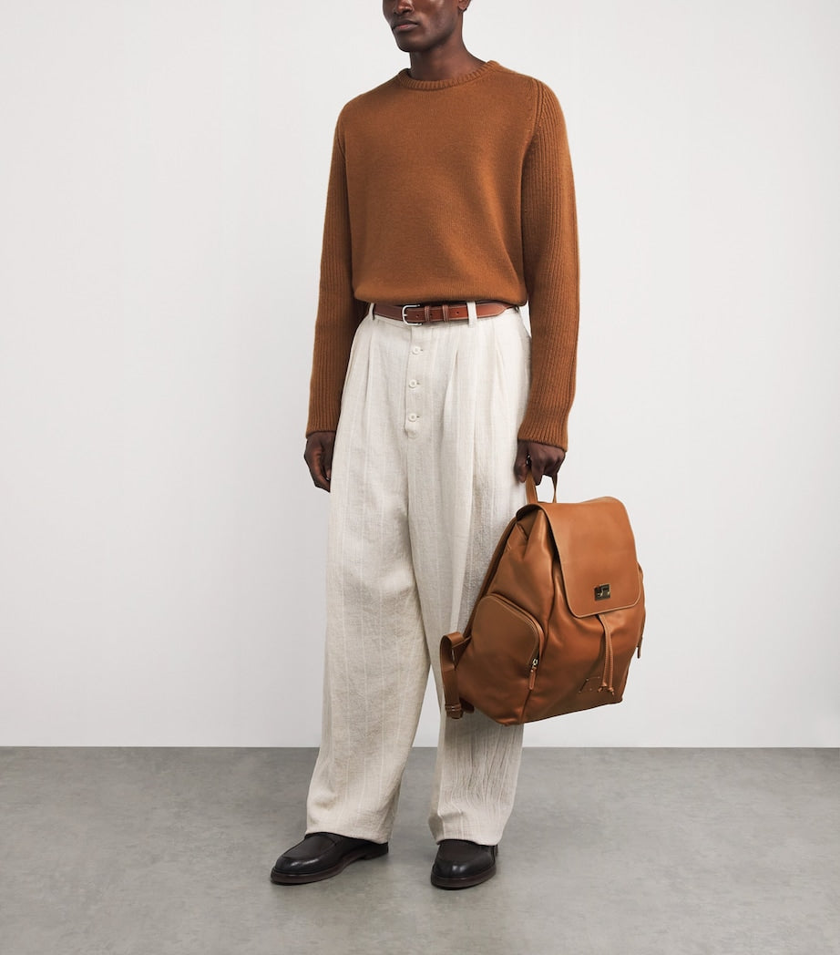 Eleventy Calfskin Backpack