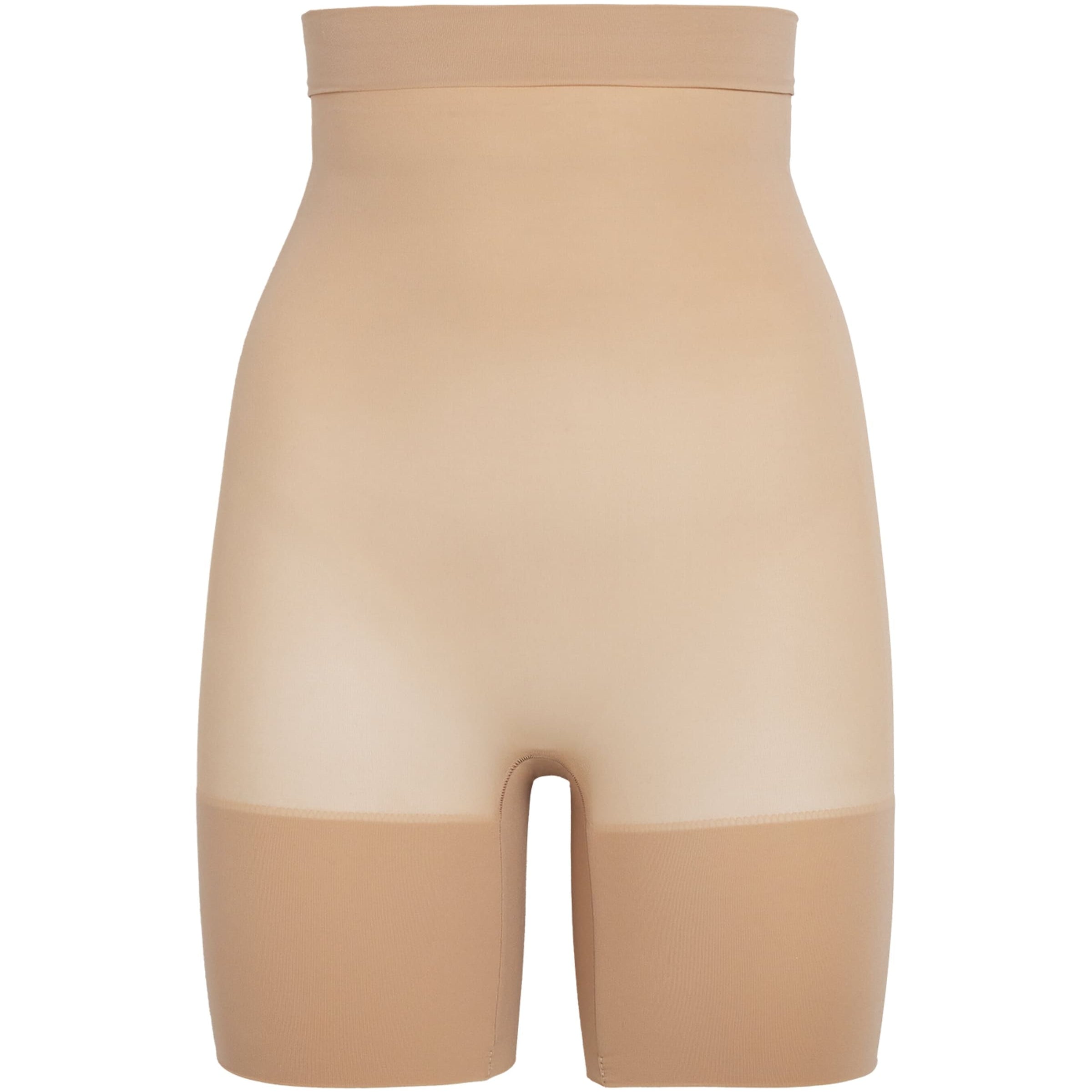 Skims Seamless Sculpt Mid-Thigh Shorts CLAY