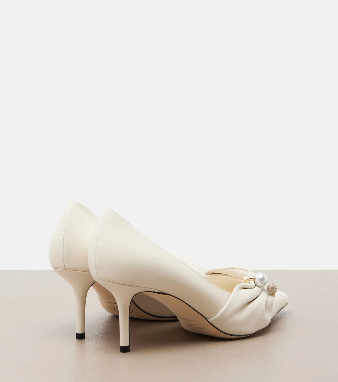 Jimmy Choo - Rafi embellished leather pumps