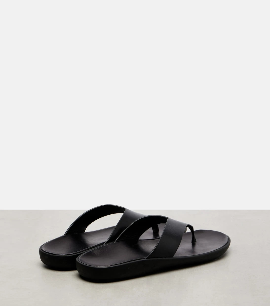 The Row - Leger leather thong sandals