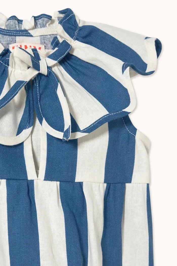 Tinycottons LIGHT NAVY STRIPES Bebek Body