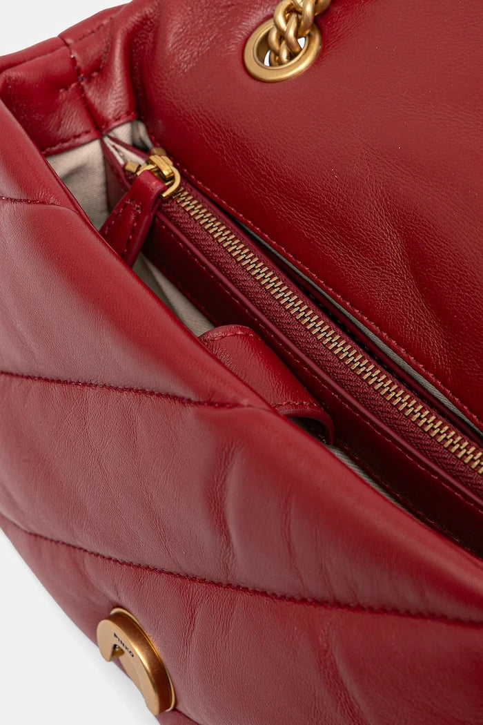 Pinko kadın deri crossbody çanta