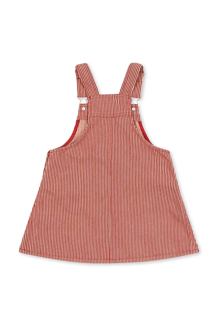 Konges Sløjd LUC SPENCER DRESS GOTS Çocuk Pamuk Elbise