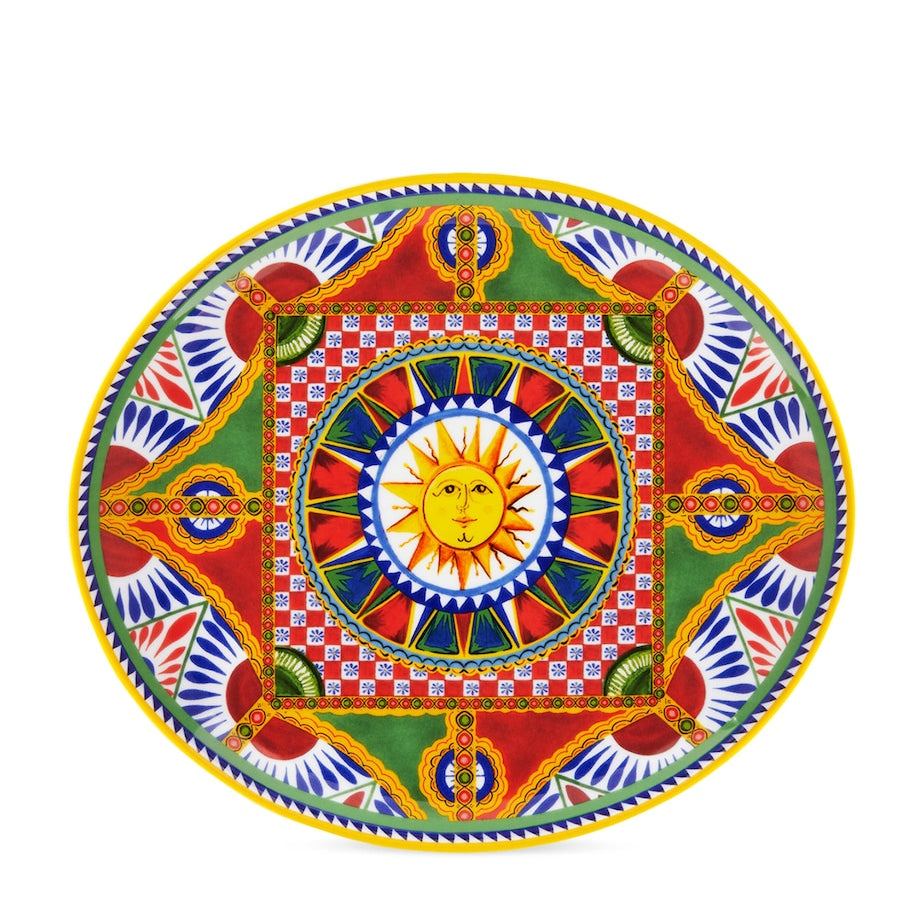 Dolce & Gabbana Casa Carretto Serving Plate (45.5cm)