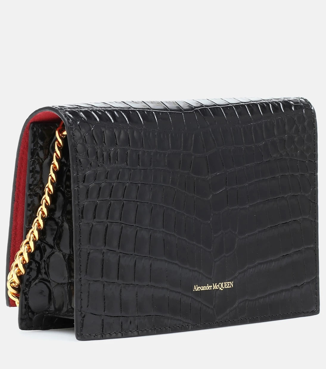McQueen - Skull Small leather crossbody bag