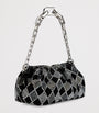 Christian Louboutin Eva Suede Strass Shoulder Bag