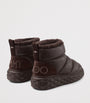Jimmy Choo Brown Xan Calfskin-Shearling Snow Boots