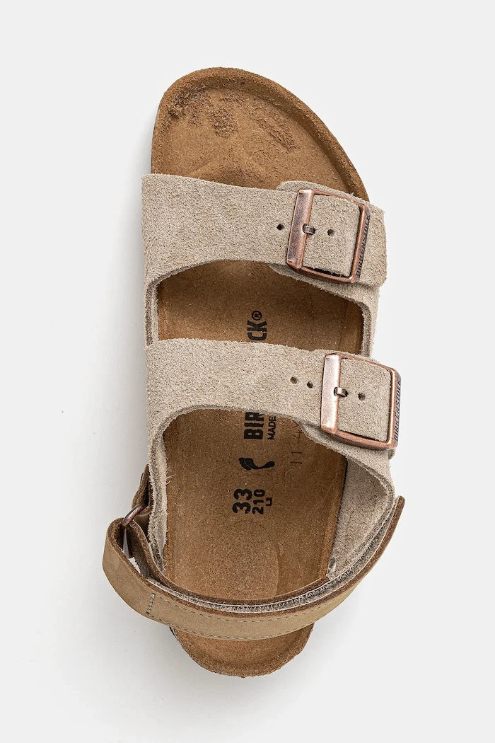 Birkenstock Milano Süet Çocuk Sandalet