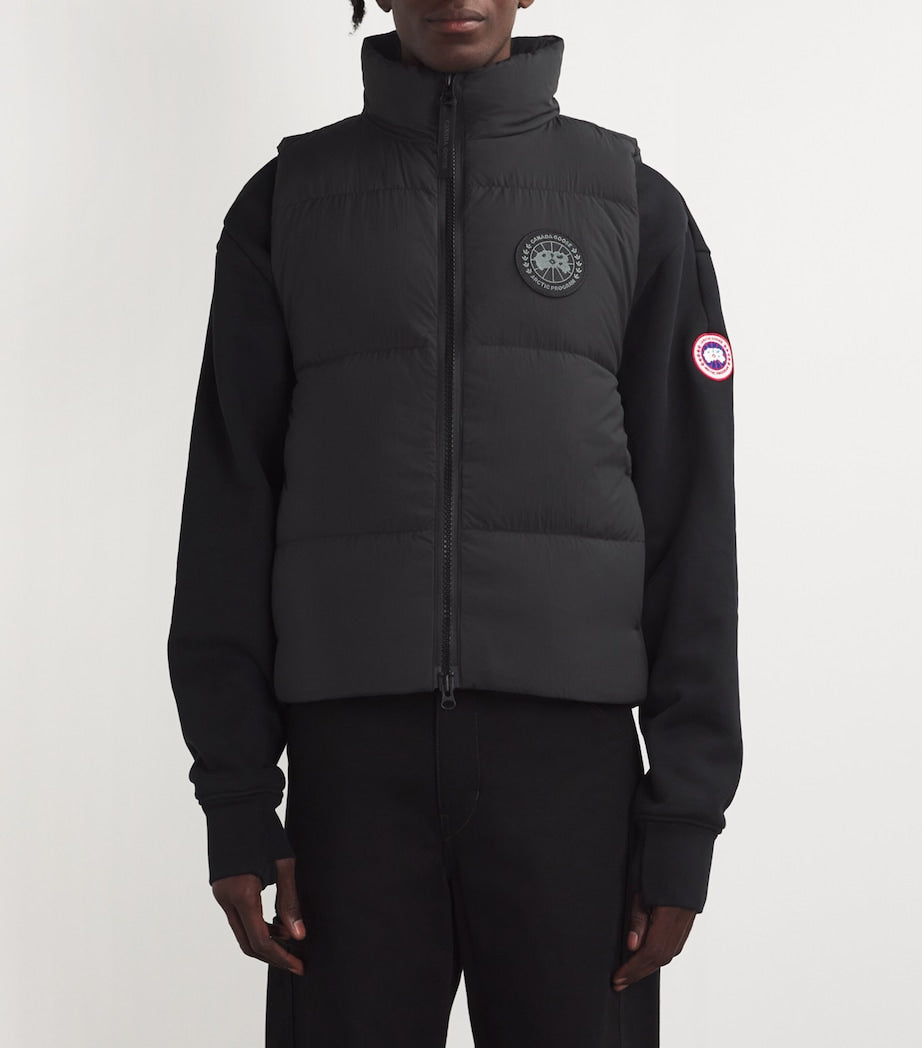 Black Down Lawrence Puffer Gilet