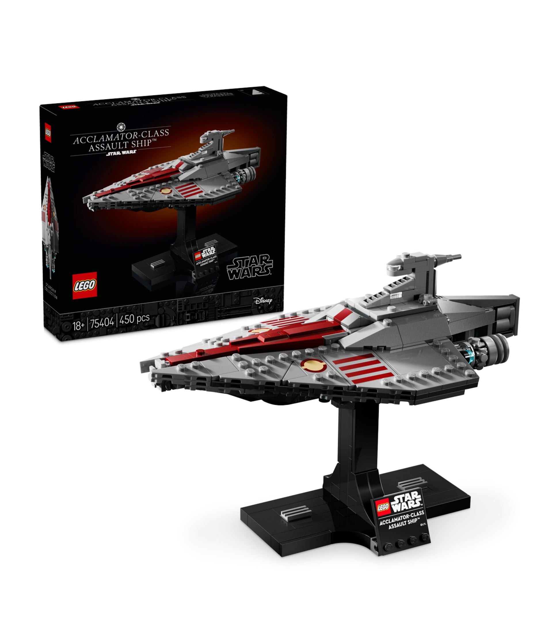 Star Wars Acclamator-Class Assault Ship Model Set 75404