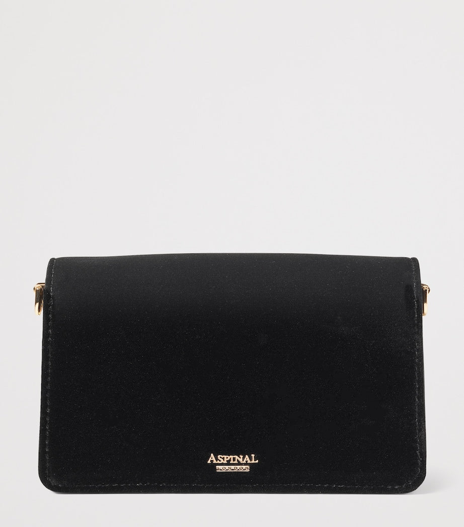 Velvet Eliza Clutch Bag BLACK