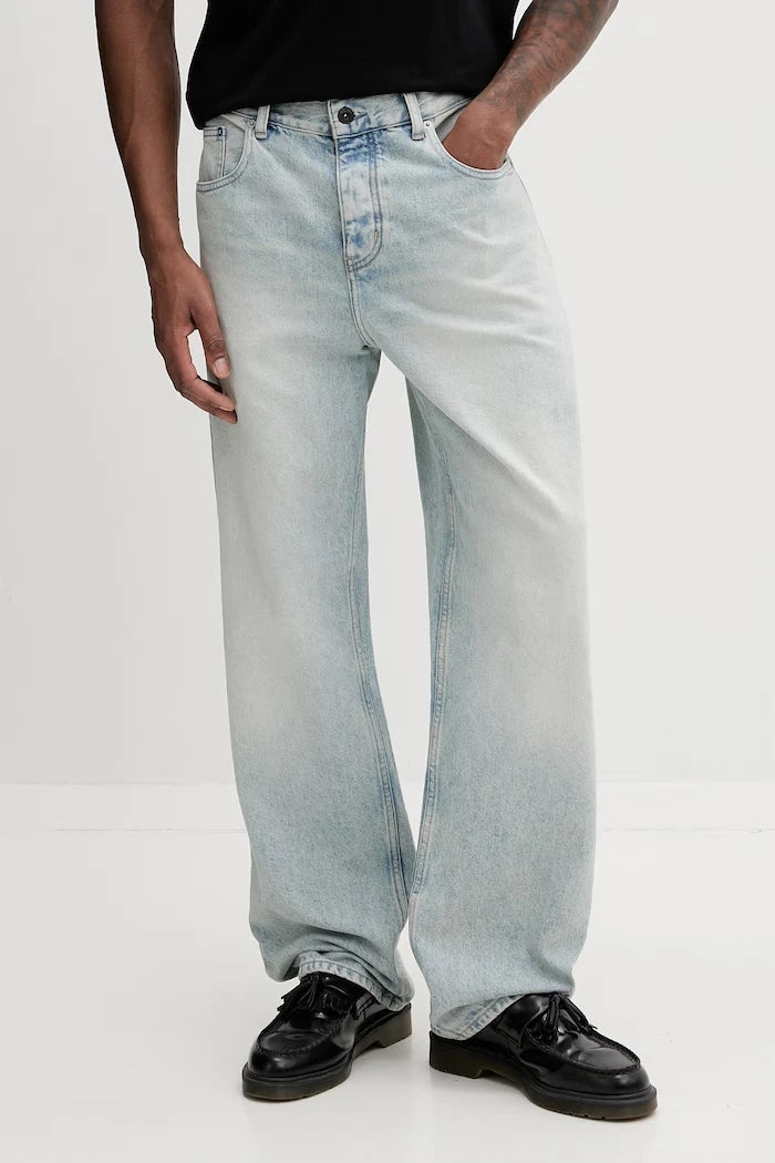 Karl Lagerfeld Jeans rahat kesim erkek kot pantolon