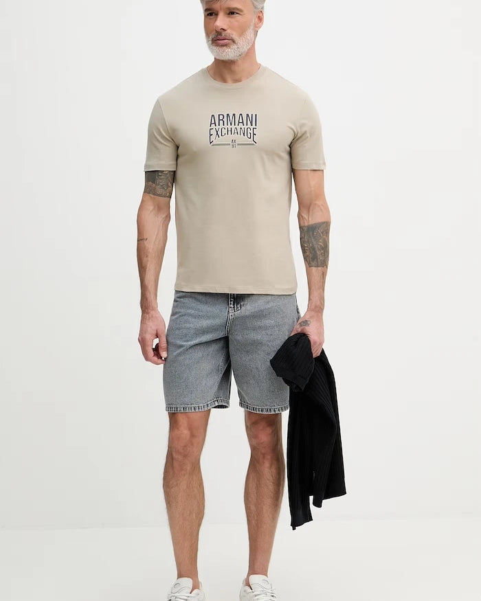 Armani Exchange Erkek Pamuklu Tişört