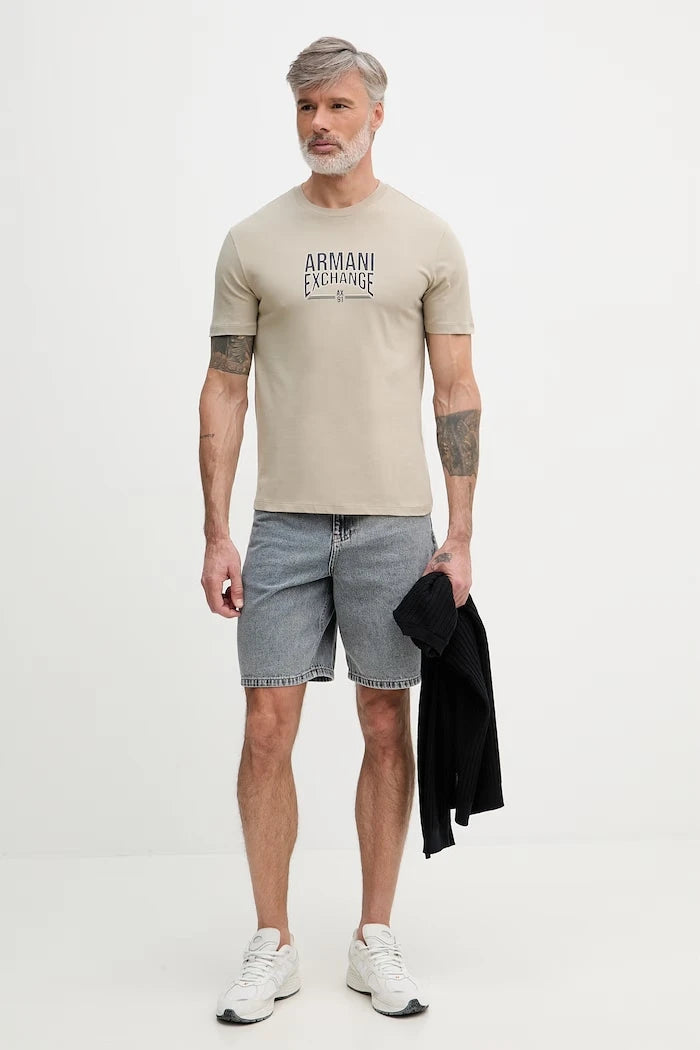 Armani Exchange Erkek Pamuklu Tişört