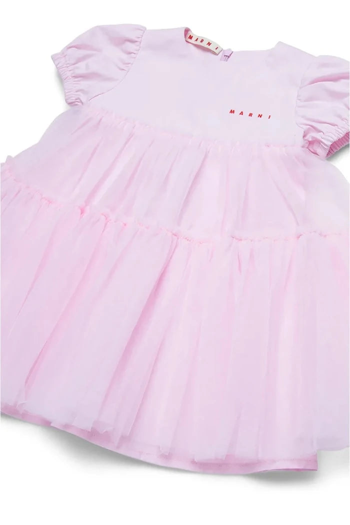 Бебешка памучна рокля Marni MD294B DRESS