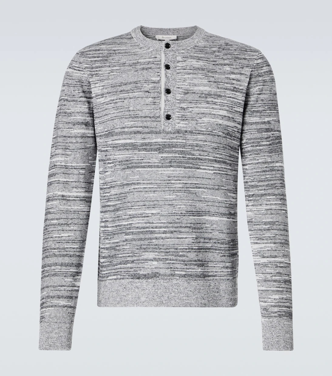 JW Anderson - Cotton and linen-blend Henley shirt