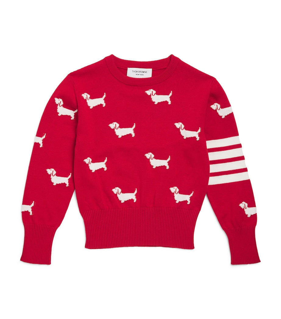 Cotton Hector 4-Bar Sweater (2-12 Years)