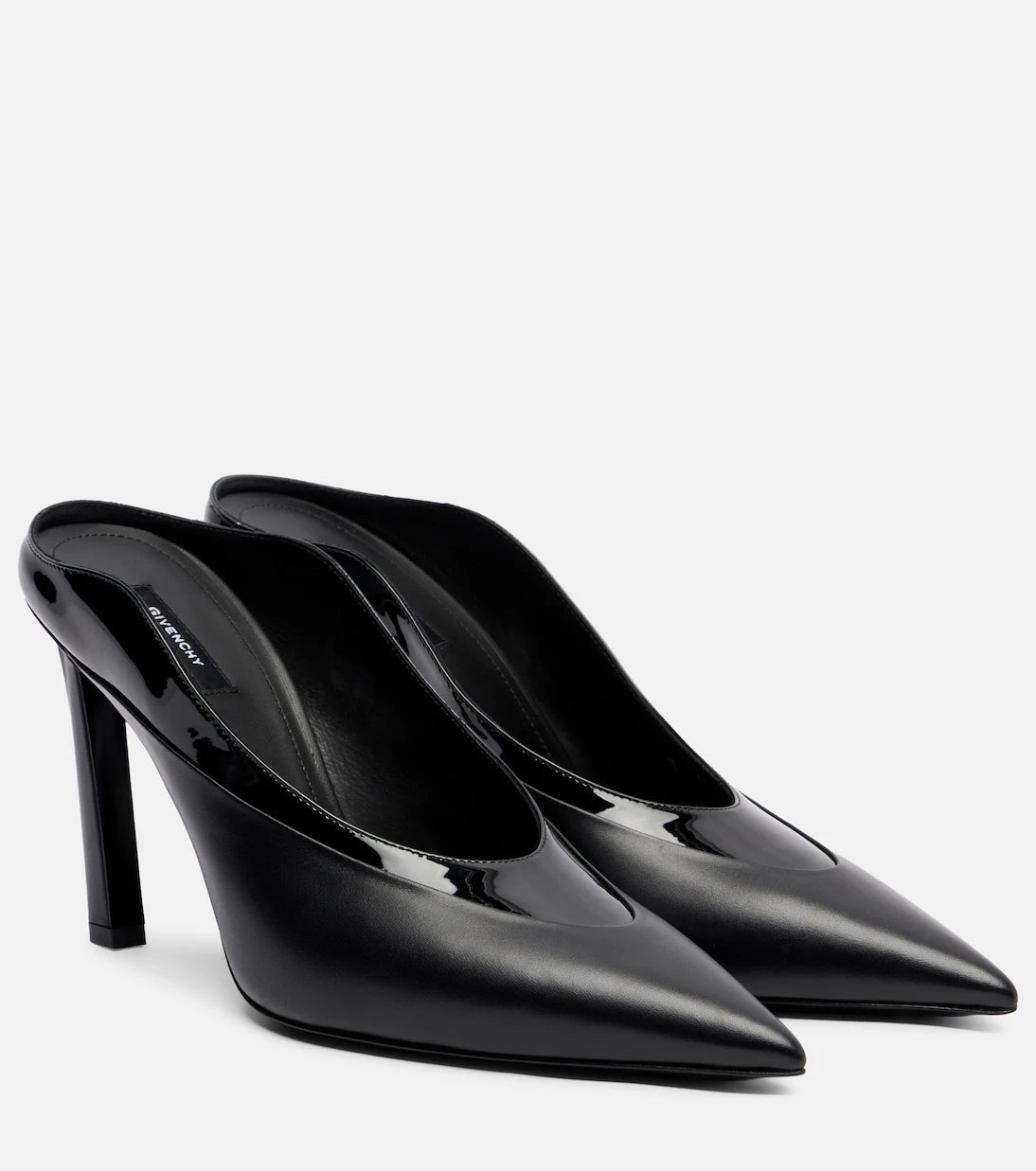 Givenchy - Spiky 95 leather mules
