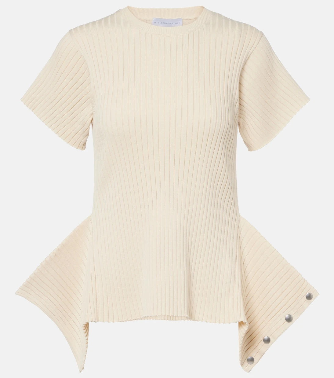 Stella McCartney - Ribbed-knit cotton top