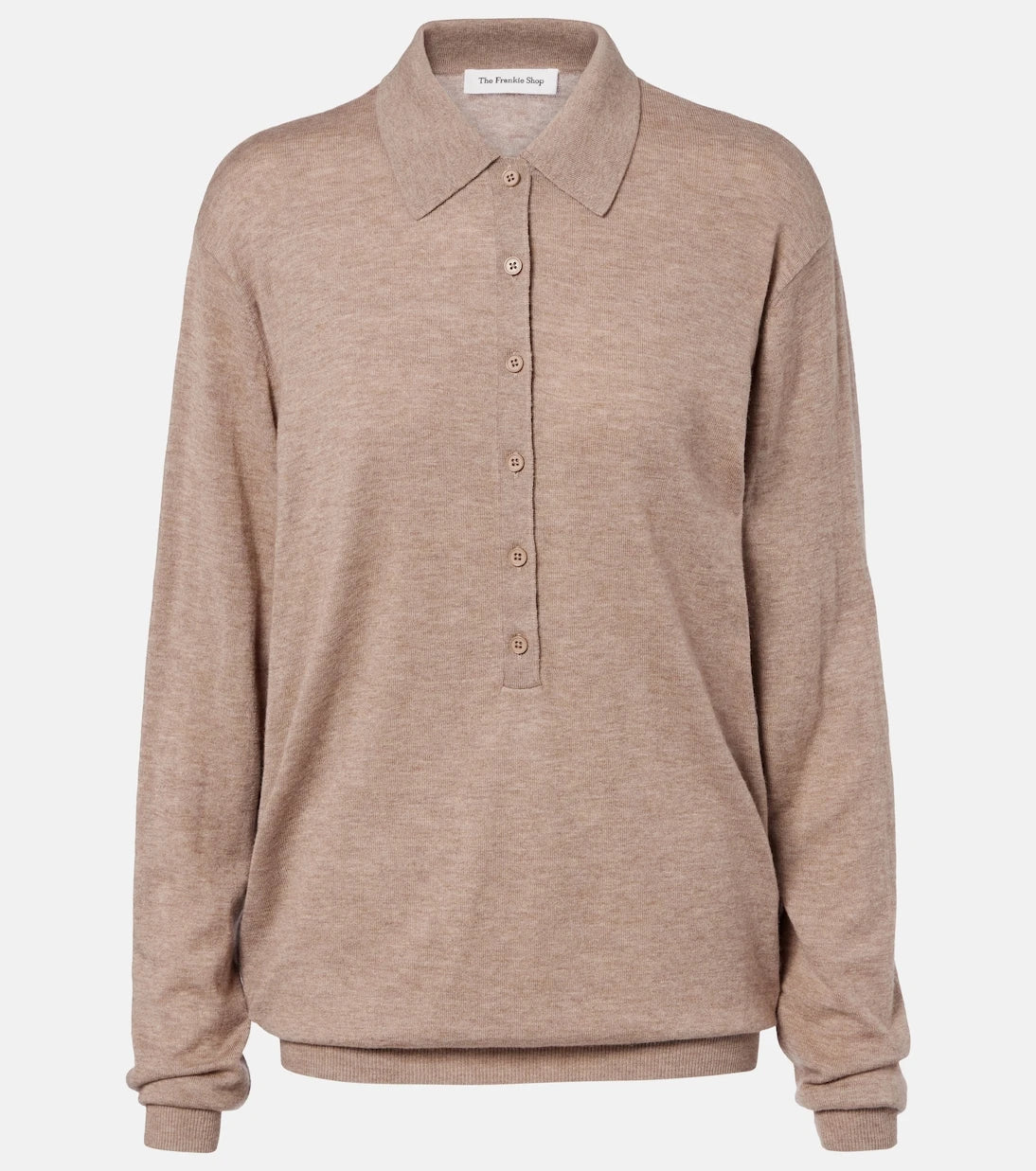 The Frankie Shop - Tala wool-blend polo sweater