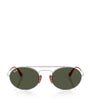 RB3775M Metal Oval Sunglasses