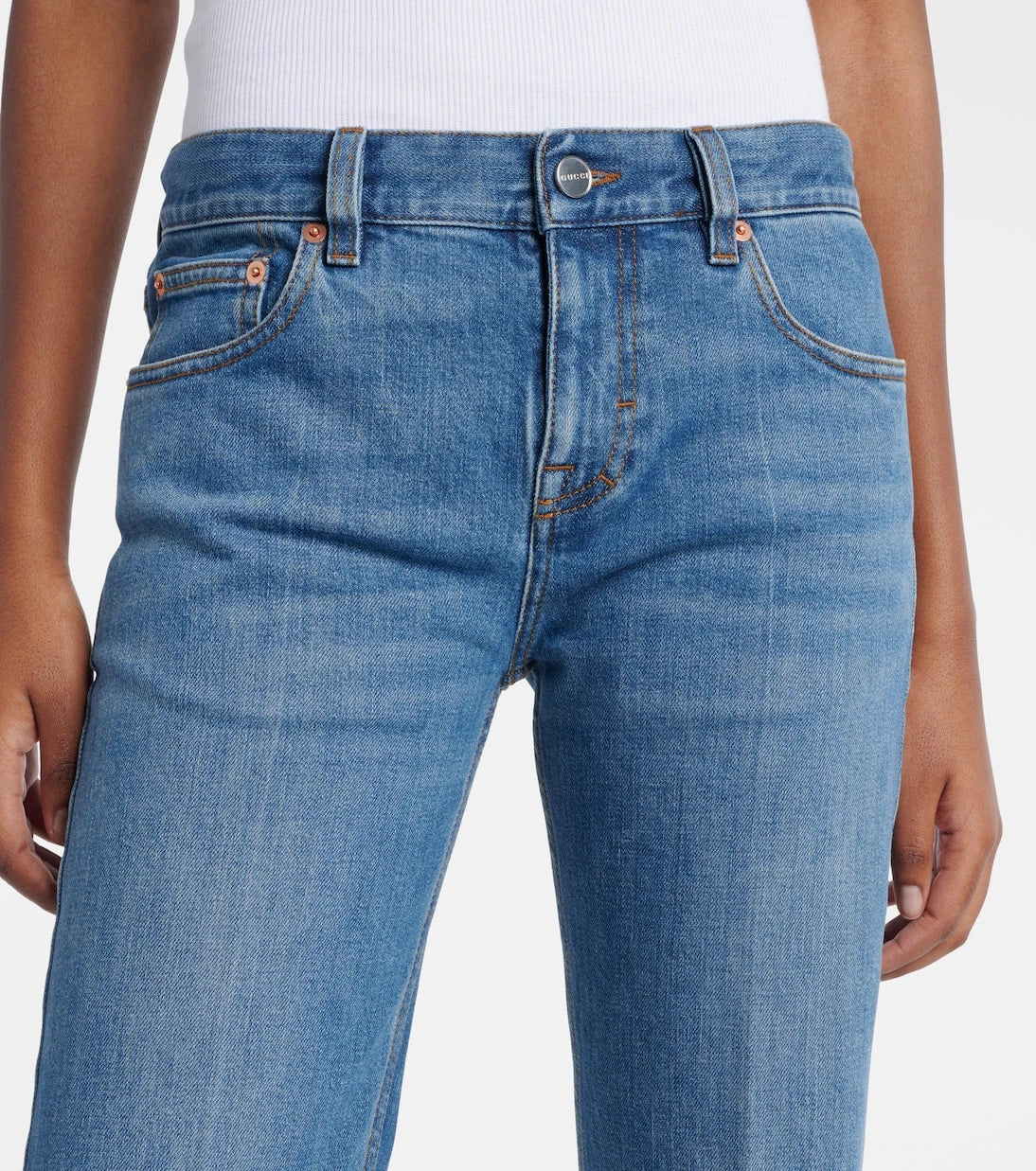 Gucci - Faded flared jeans