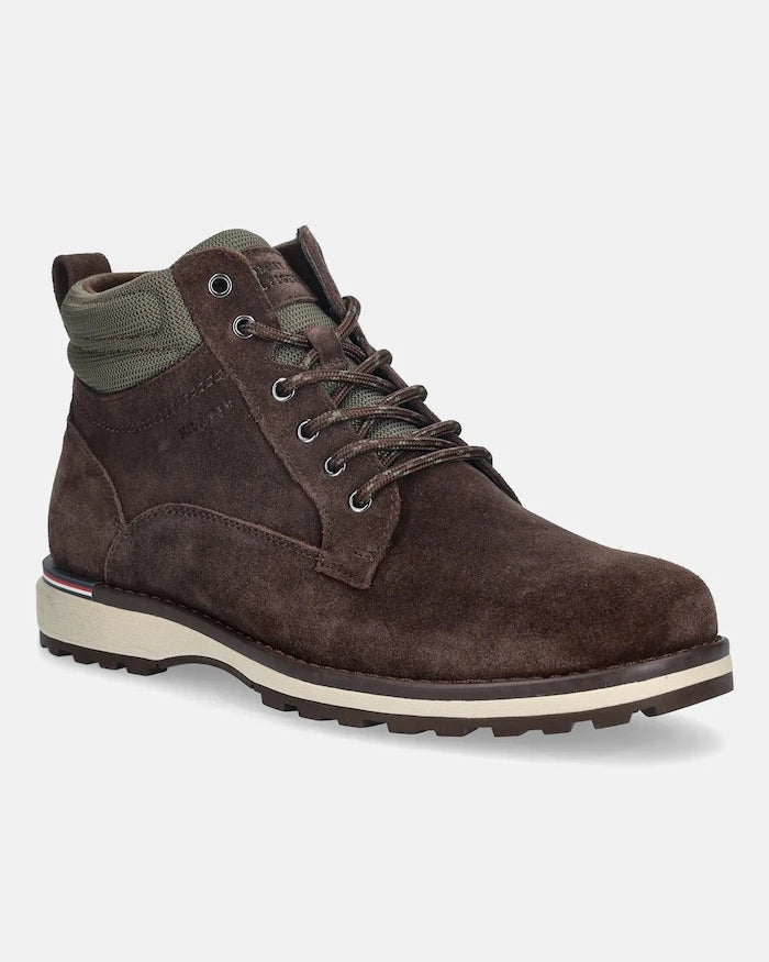 Tommy Hilfiger CORPORATE W SUEDE LACE BOOT Deri Bot