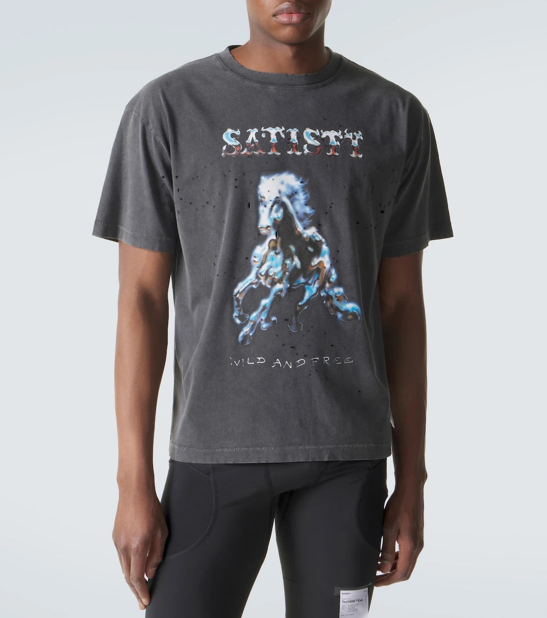 Satisfy - MothTech™ printed cotton jersey T-shirt