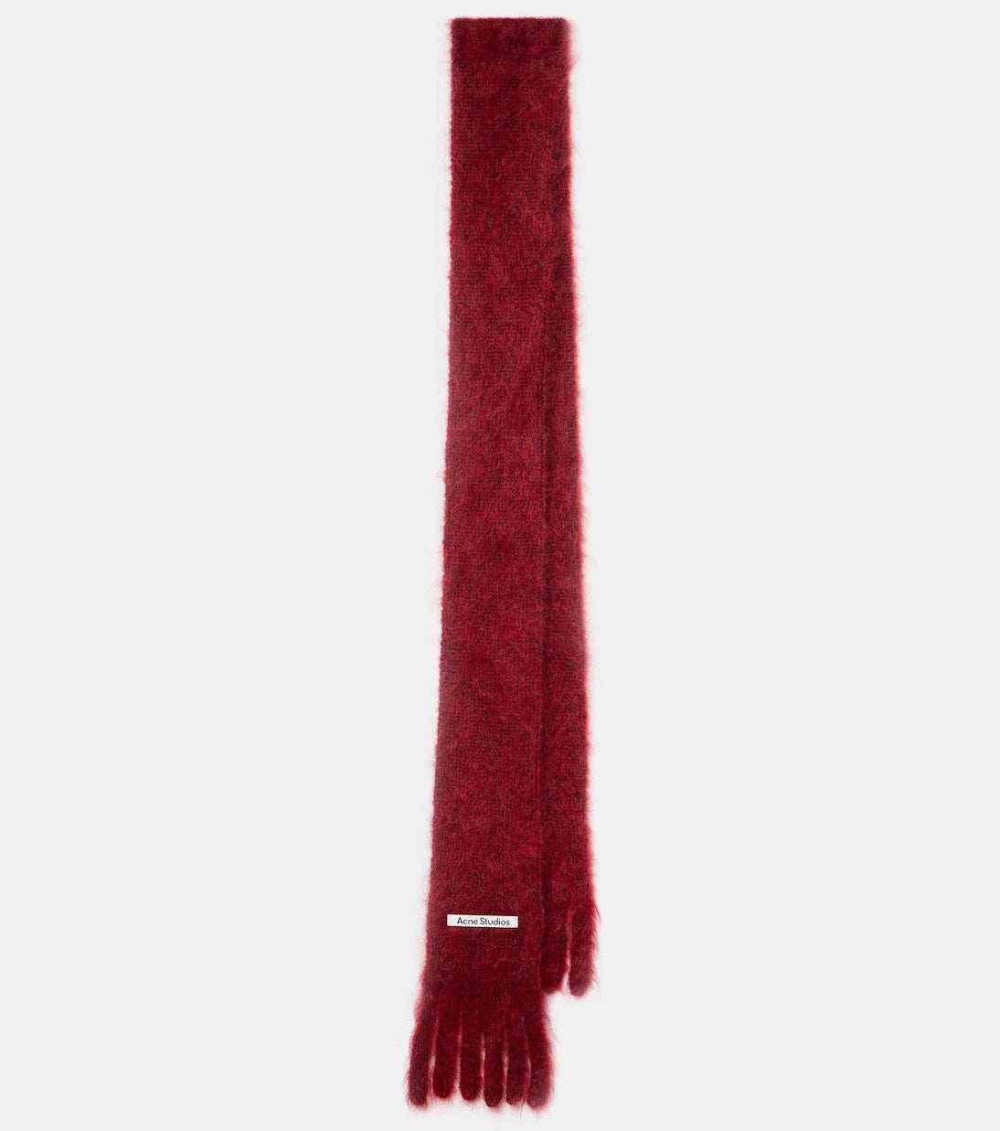 Acne Studios - Kinna fringed mohair and wool scarf