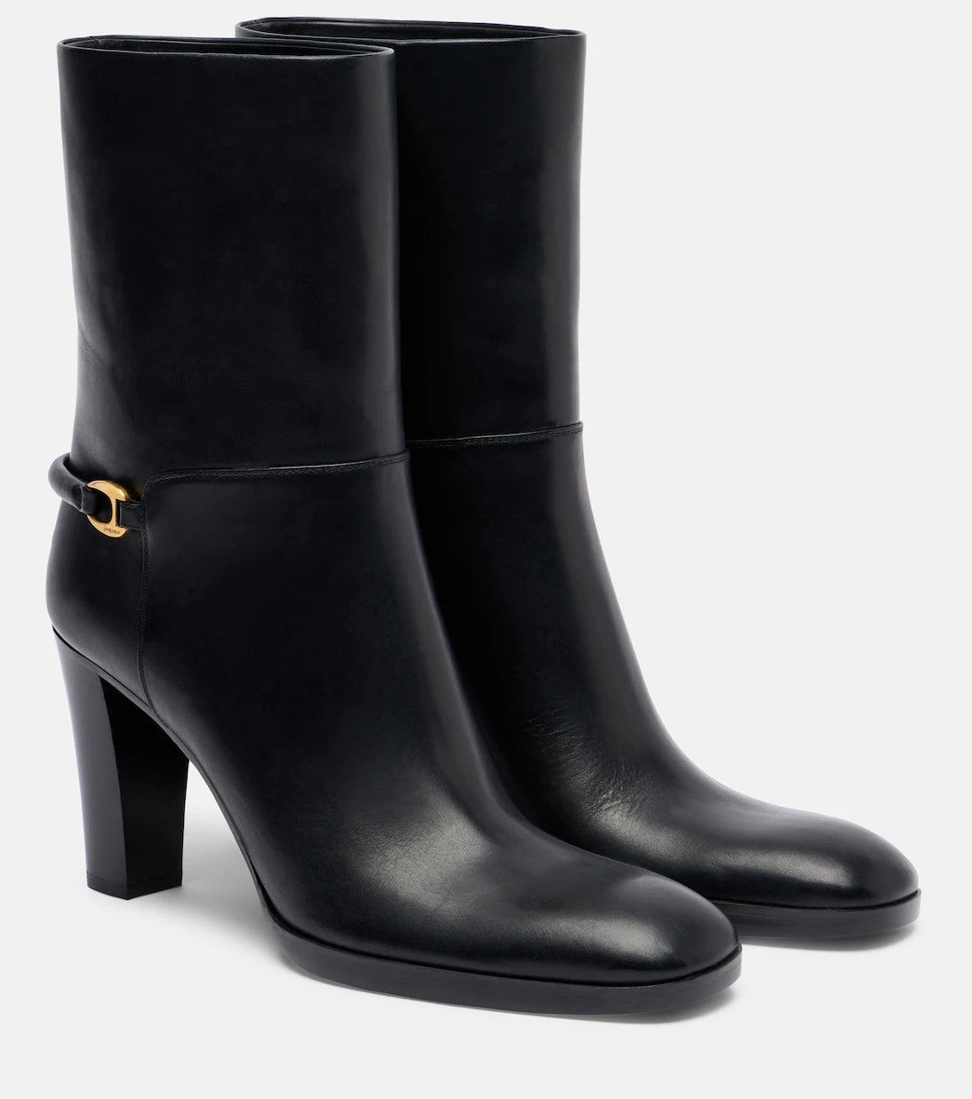 Saint Laurent - Sulpice 80 leather ankle boots