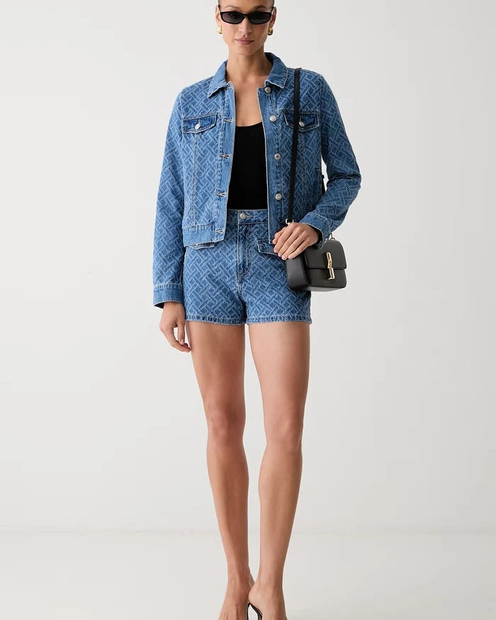 Morgan kadın denim kısa şort SHOCHAM
