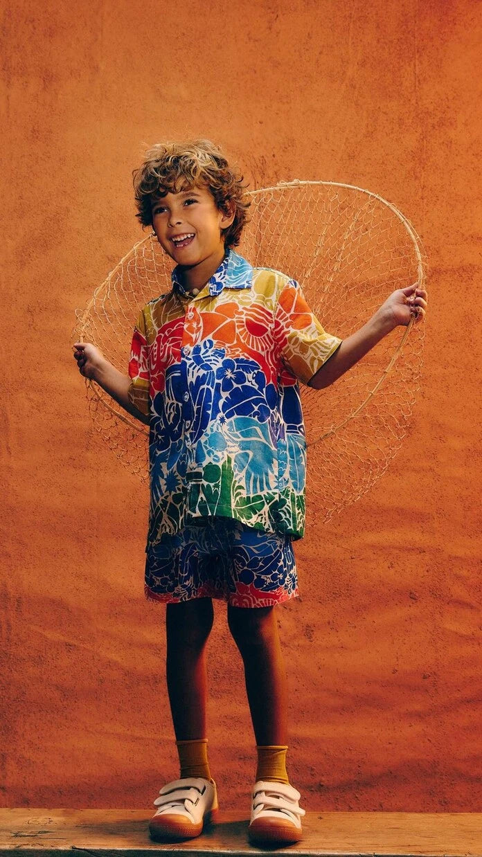 Fábula - Printed swim shorts