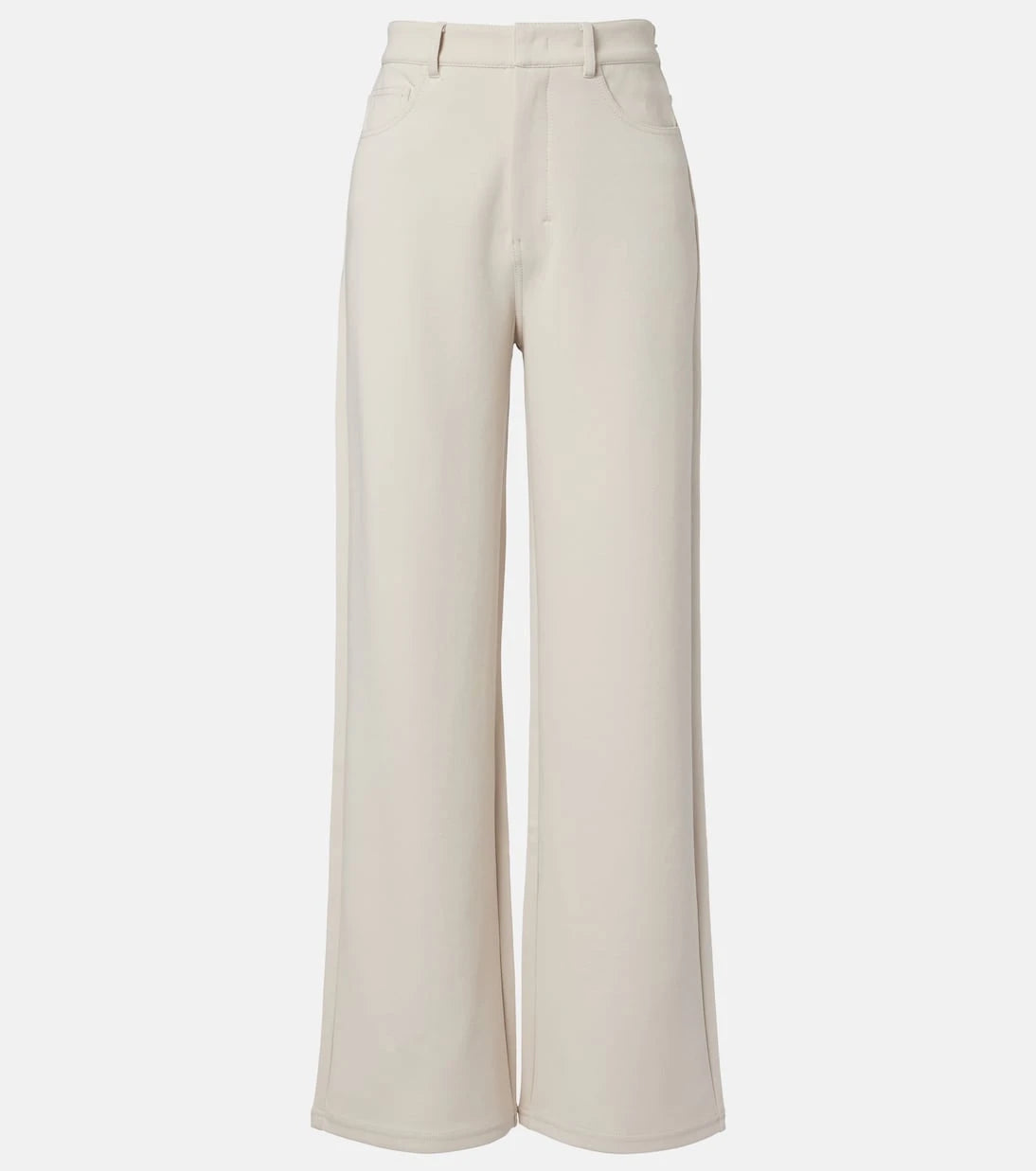 'S Max Mara - بنطلون بريوسو بقصة أرجل واسعة من مزيج القطن