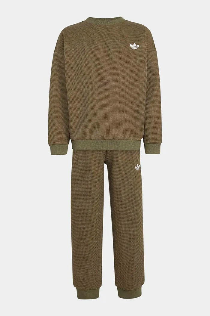 adidas Originals pamuklu çocuk eşofman takımı