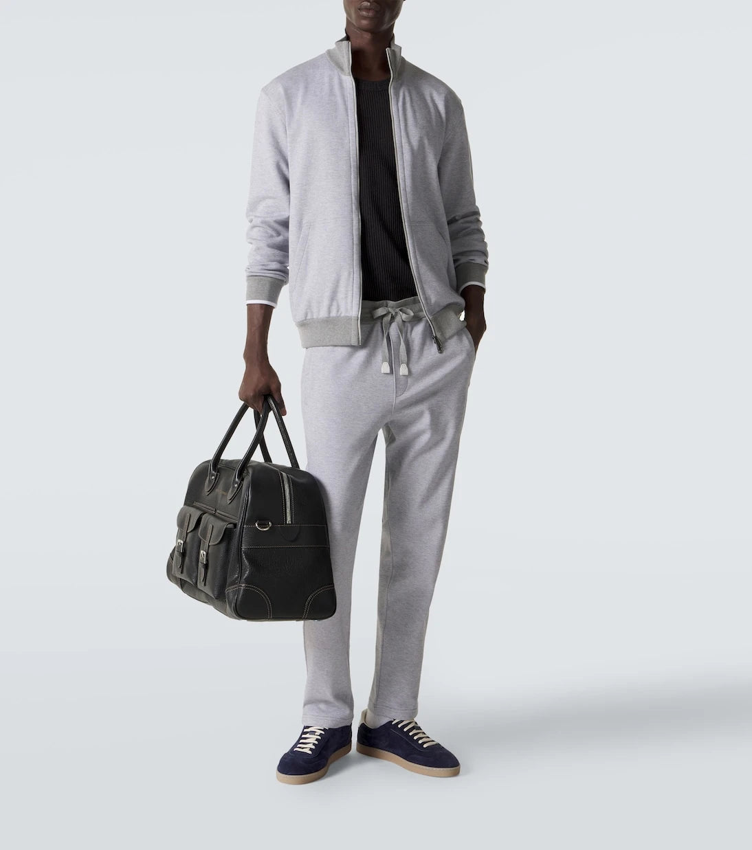 Brioni - Cotton-blend jersey sweatpants