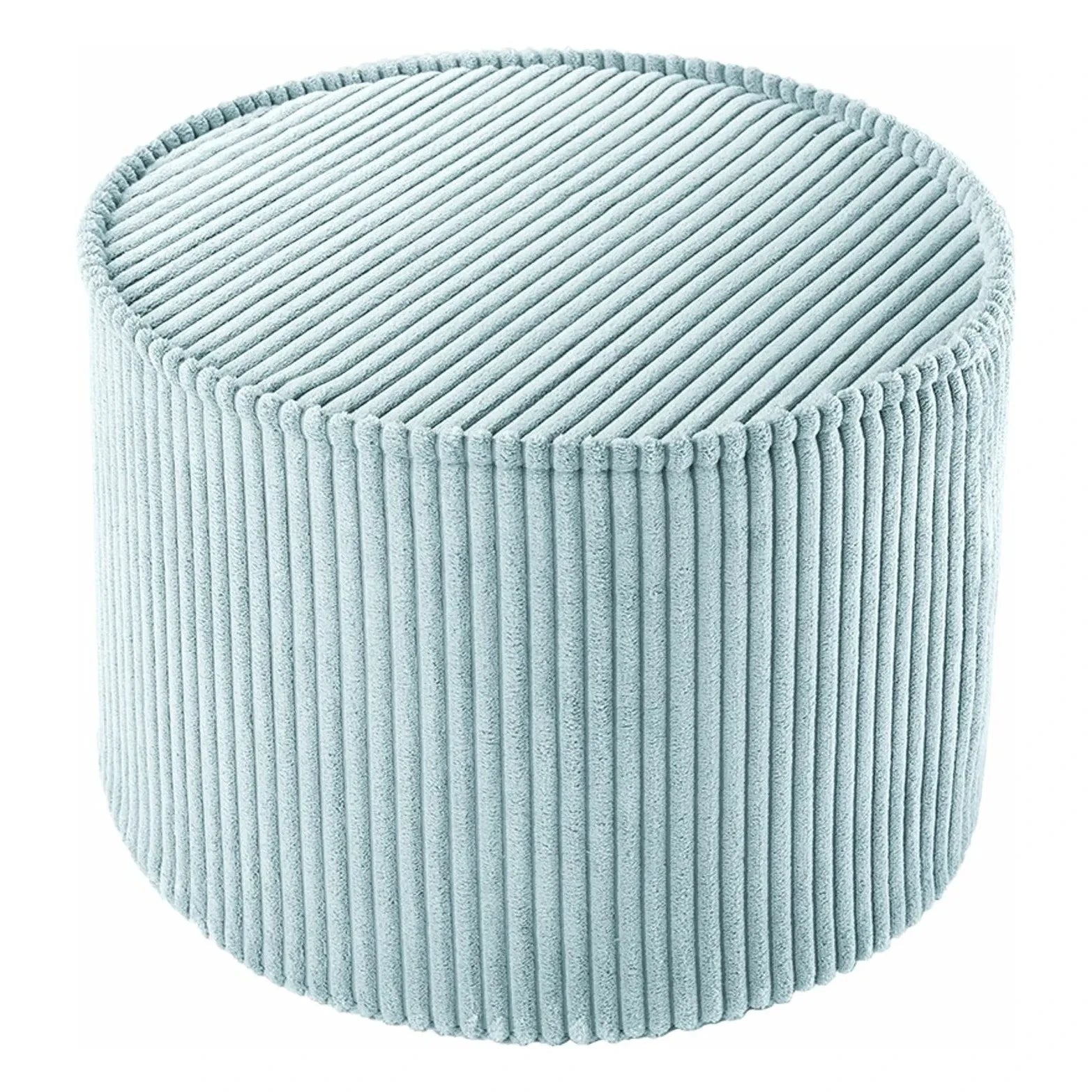 Wigiwama - Corduroy pouffe | Light Blue