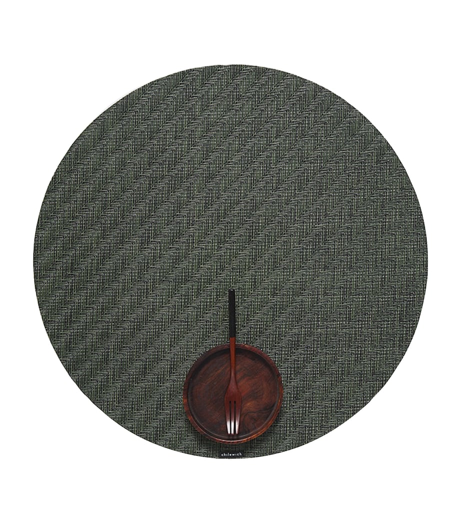 Chilewich TerraStrand Foxtail Round Placemat (38cm)