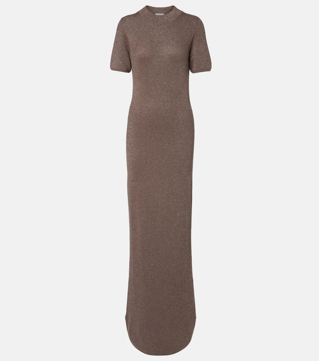 Brunello Cucinelli - Ribbed-knit cashmere-blend maxi dress
