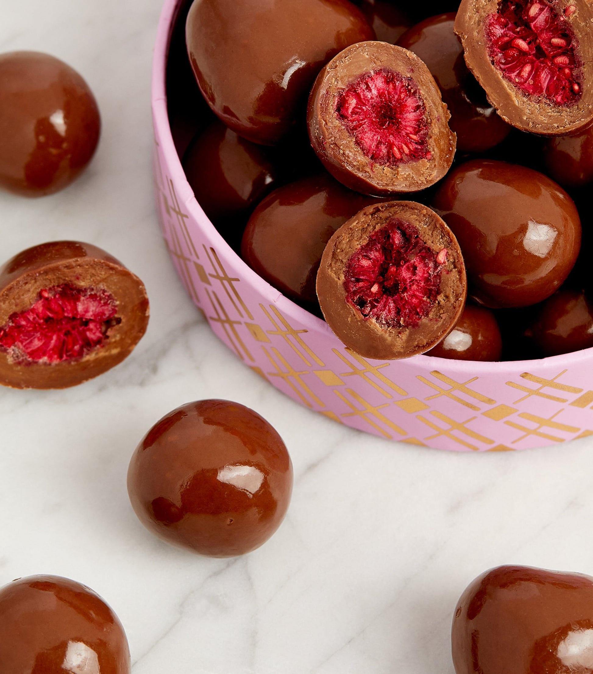 Milk Chocolate Raspberries (270g)