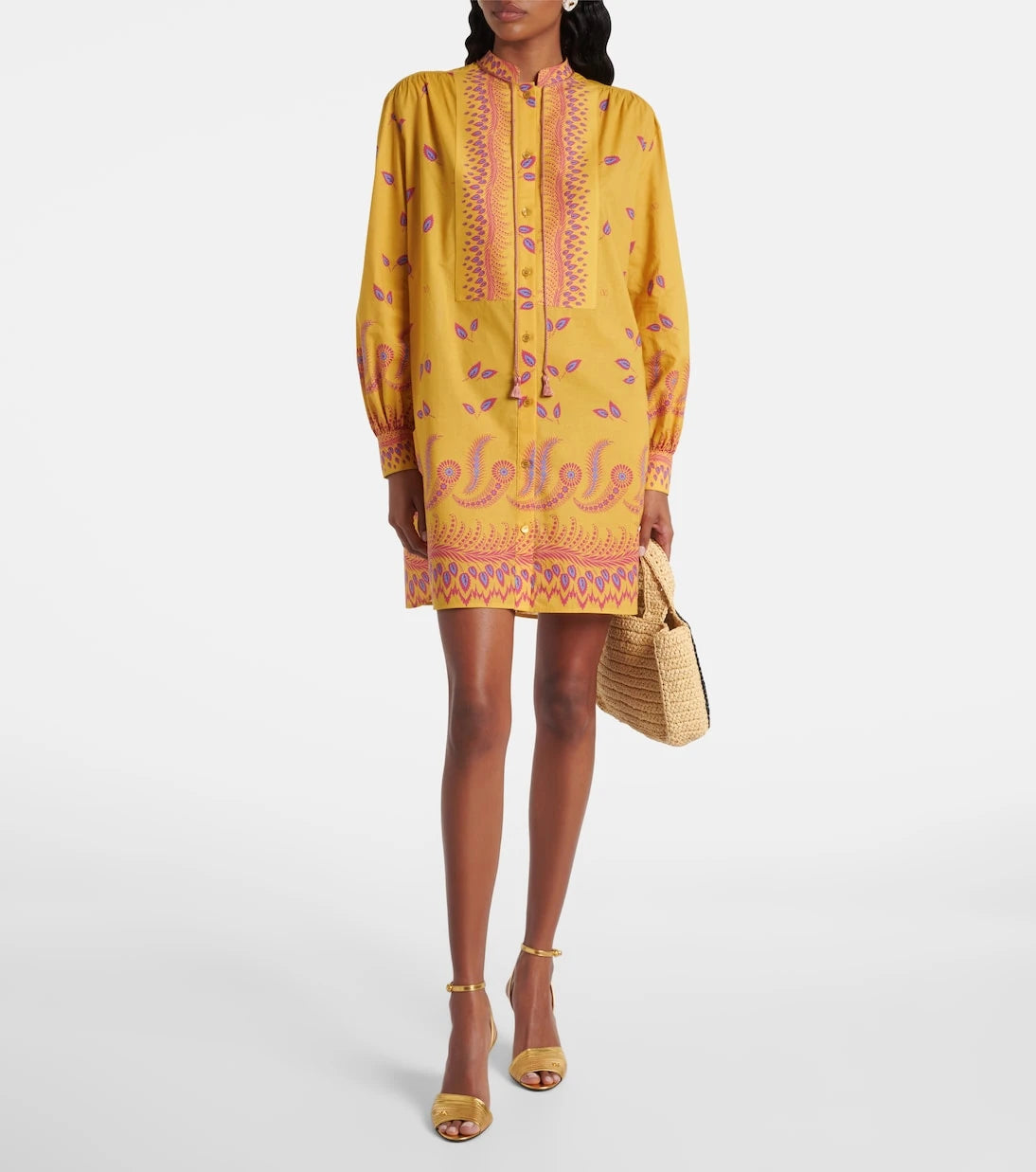 Valentino - Voyage Imaginaire muslin minidress