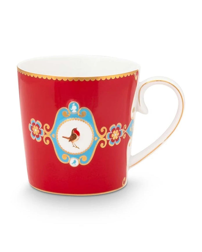 Pip Studio Love Birds Medallion 250 ml Kase Seti (6'lı)