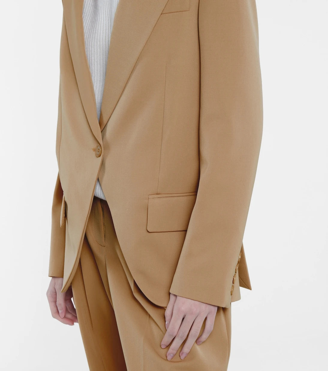 Stella McCartney - Single-breasted wool blazer