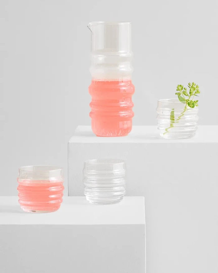 Marimekko 1 l üfleme cam sürahi