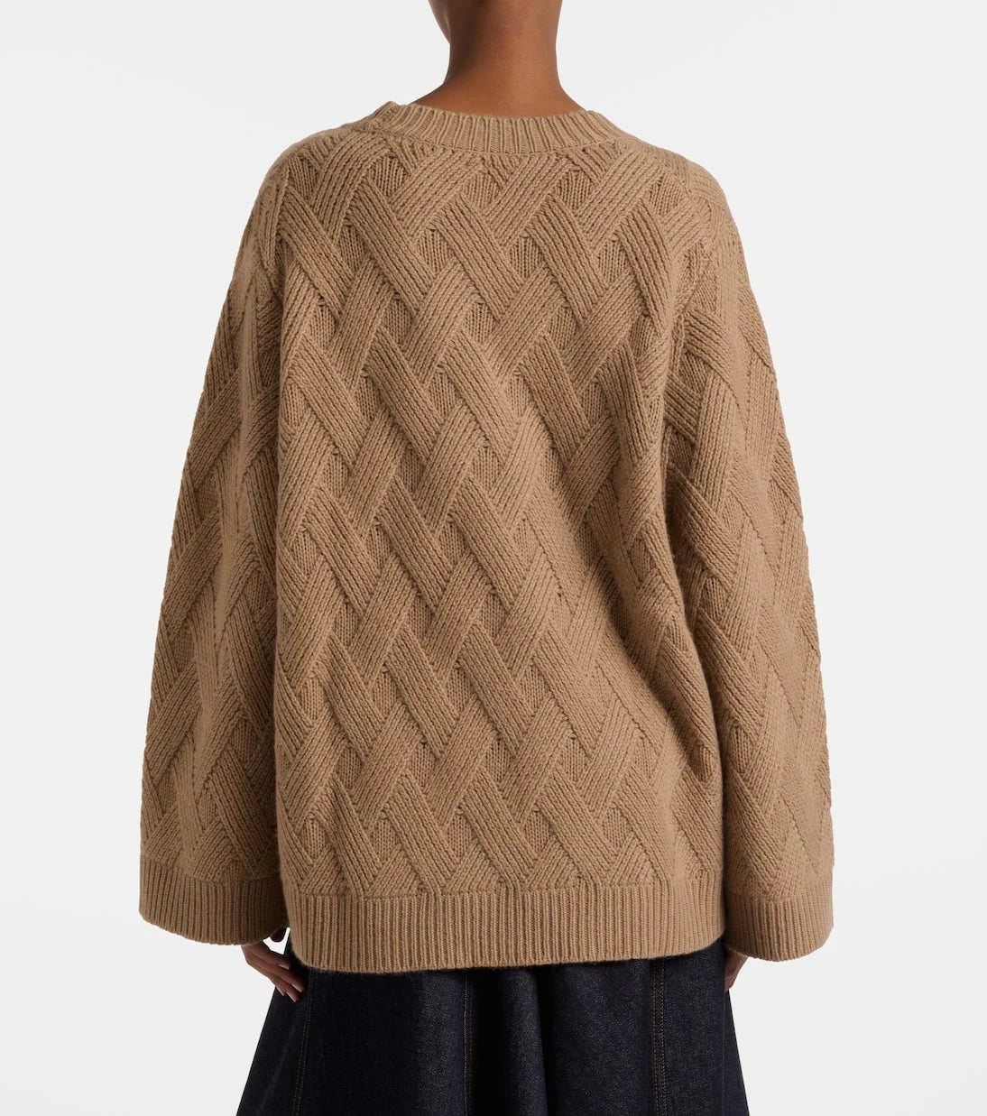 Jardin des Orangers - Oversized wool and cashmere sweater