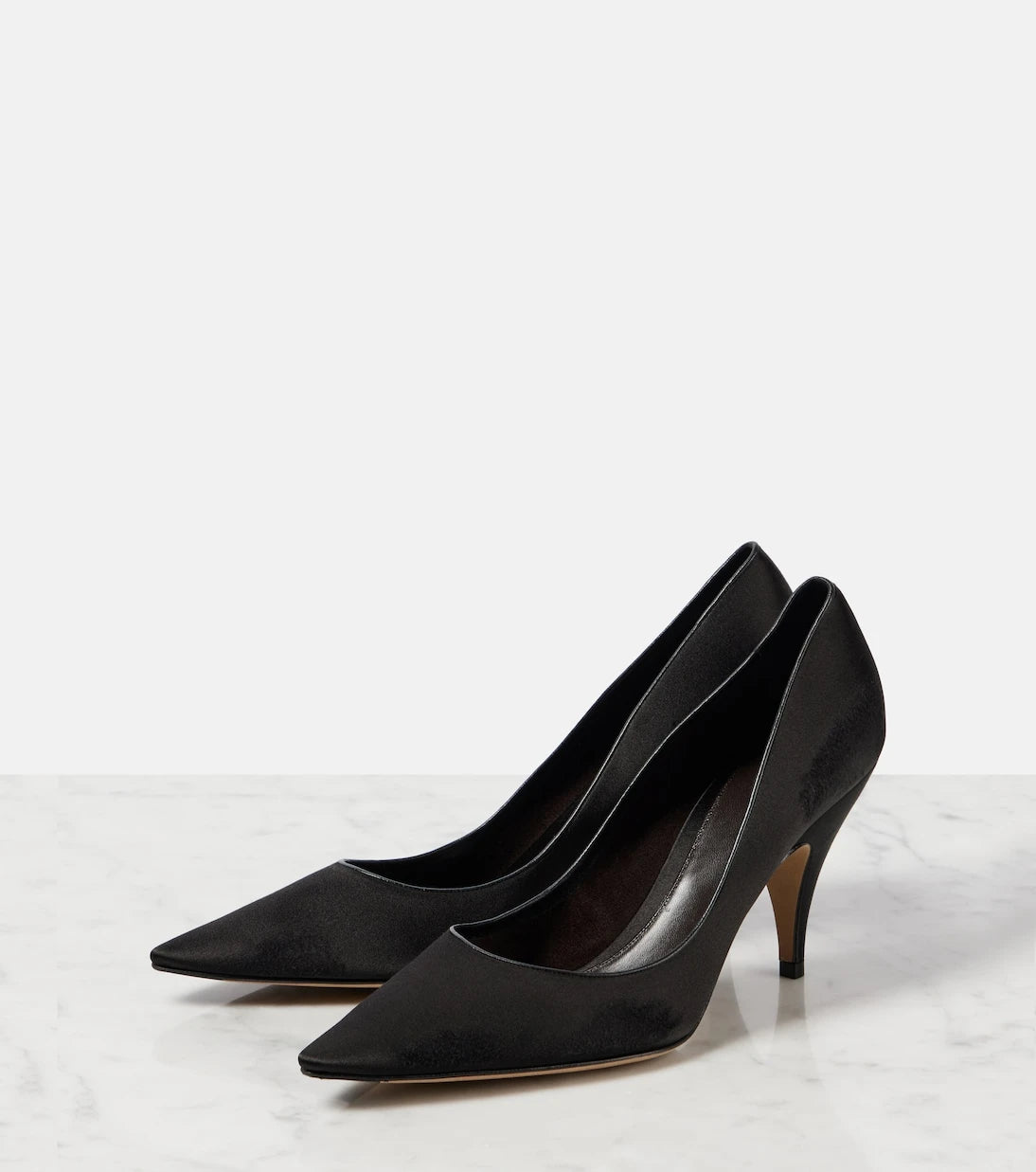 The Row - Uxor satin pumps