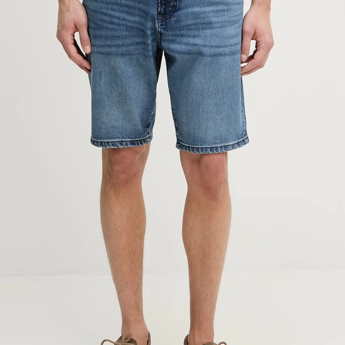 BOSS Orange erkek denim kısa pantolon