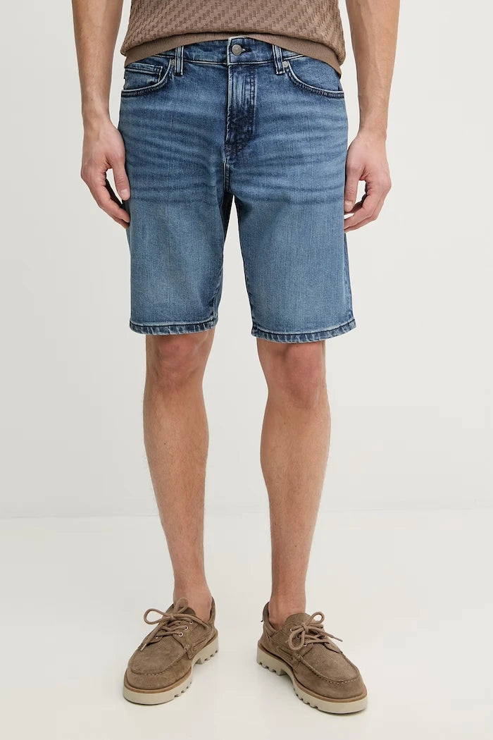BOSS Orange erkek denim kısa pantolon